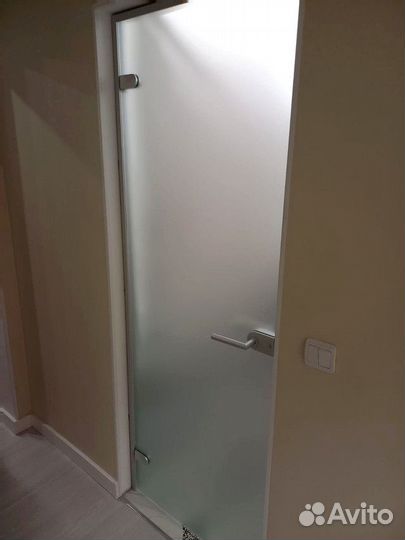 Стеклянная дверь по индивидуальным размерам