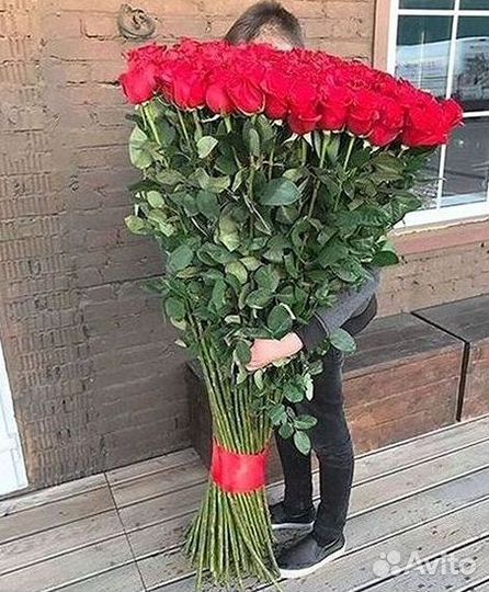 Высокие розы Гигантские розы Доставка цветов