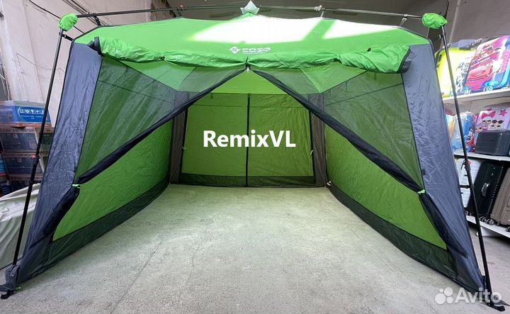 Видео Шатер палатка Автомат Cosp 2024 пол +2 входа