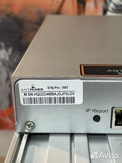 Asic Antminer S19J Pro 100Th идеал выдает 103Тh
