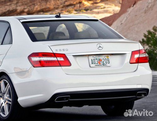 Спойлер на Mersedes W212 рестайл