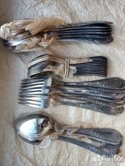 Столовые приборы мельхиор СССР