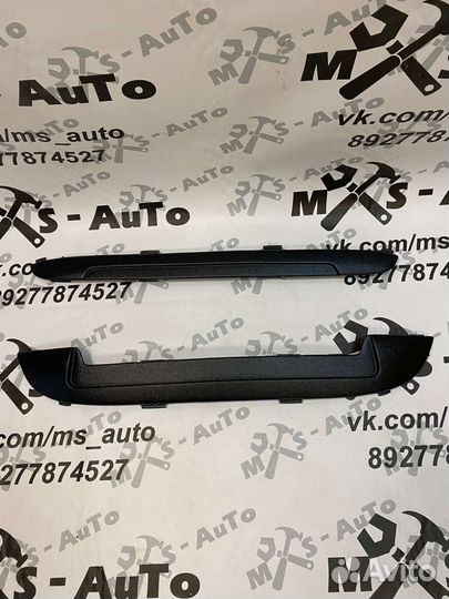 Заглушки решетки бампера зимние Лада Калина-2