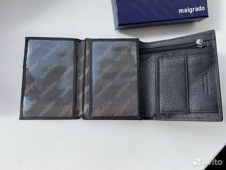 Мужское кожаное портмоне