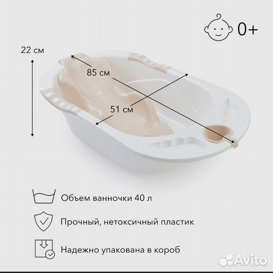 Детская ванночка для купания