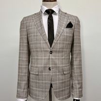 Мужской classic костюм пиджак песочный кремовый, Москва