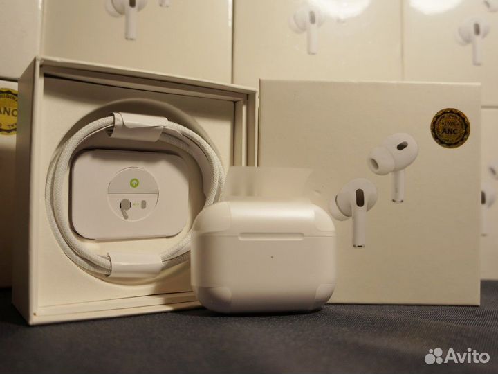 Air pods pro 2(typ-c) premium с шумоподавлением