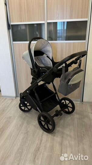 Коляска 3 в 1 riko nano PRO (графит)