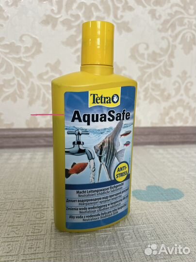 Тетра аквасейф для аквариума. Кондиционер