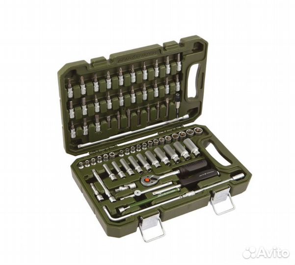 Набор головок и принадлежностей 1/4