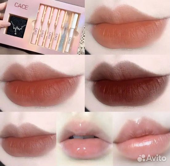 Набор матовых помад для губ