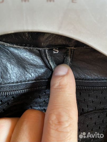 Кожанная мотокуртка