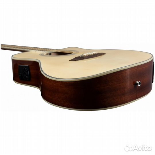 Электроакустическая гитара Flight AG-210 CEQ NA