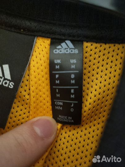 Бомбер мужской Adidas vrct оригинальный, размер М