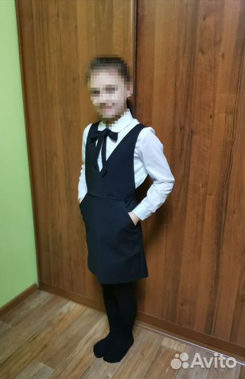 Школьный сарафан для девочки