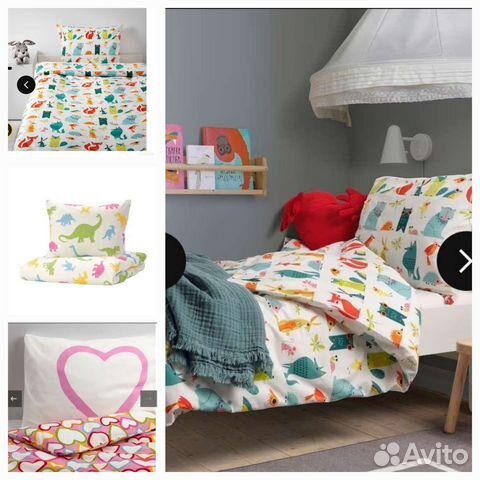 Пододеяльник и наволочка Икея IKEA 150*200