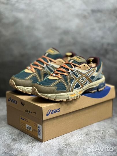 Кроссовки Мужские asics зелёные