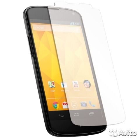 Защитное стекло для LG Nexus 4 (E960)