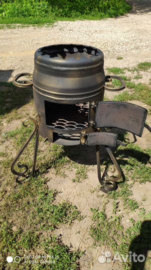 Набор, кочерга и совок