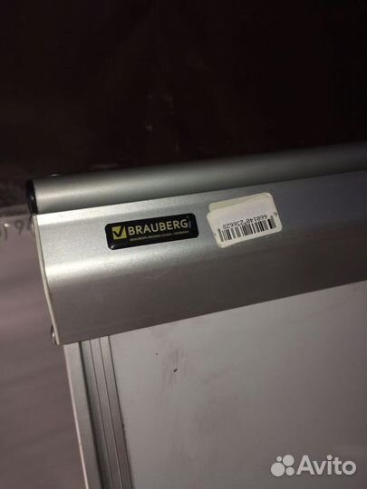 Доска-флипчарт brauberg 100х70 см в195