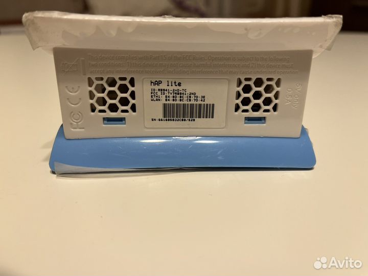 Mikrotik hAP lite неисправный