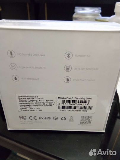 Blackview Airbuds 6 Новые в заводской упаковке