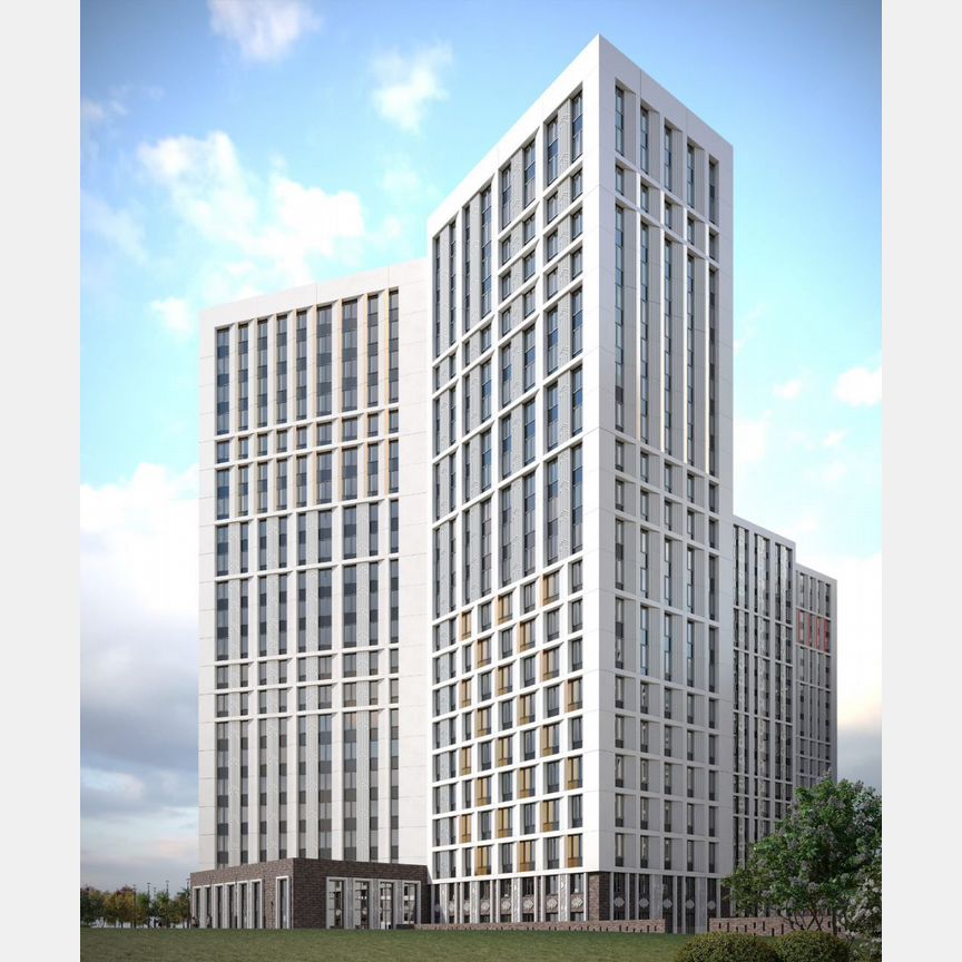 Квартира-студия, 27,6 м², 20/22 эт.