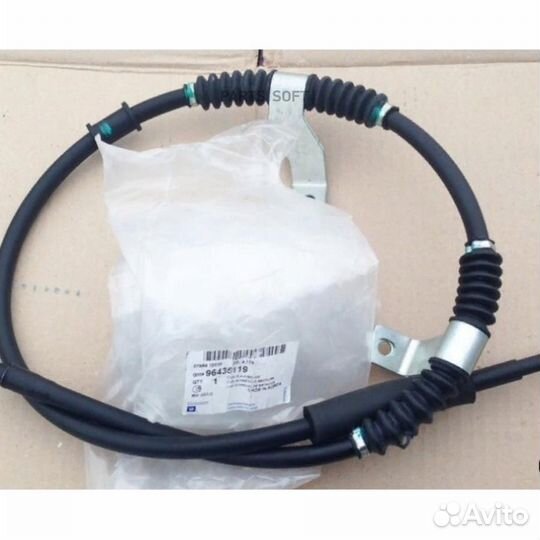 General motors 96435119 трос стояночного тормоза R