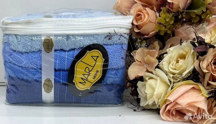 Набор полотенец 50*90, 4шт Турция