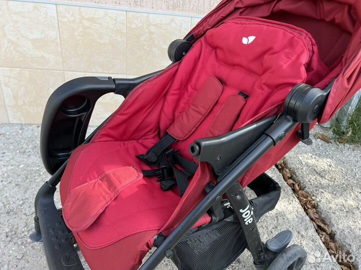 Коляска joie muze lx cranberry