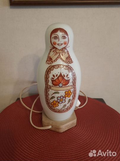 Светильник ночник лампа настольная СССР винтаж