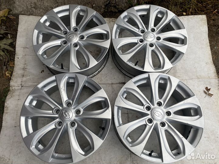Литые диски на Kia/ Hyundai R17, 5x114.3, ET48