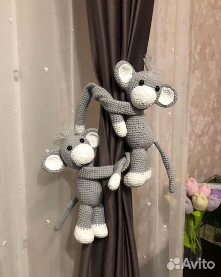 Обезьяна подхват для штор