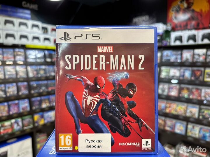 Игры для PS5: Marvel Человек-Паук 2 Spider-Man 2