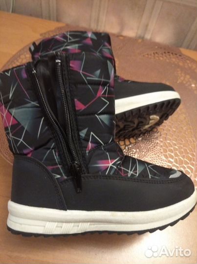 Сапоги дутики детские 28