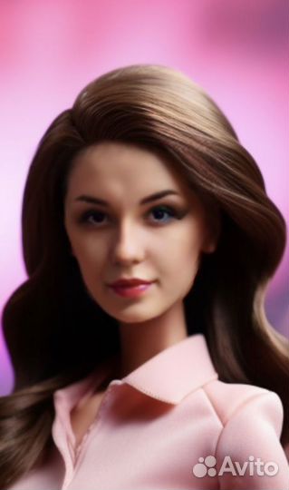 Аватарка в стиле barbie