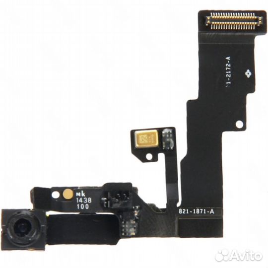 Шлейф для iPhone 6, фронтальная камера, микрофон