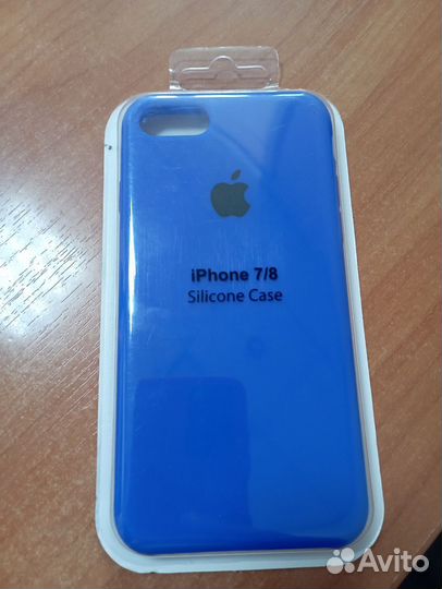Чехол на iPhone 7 синий