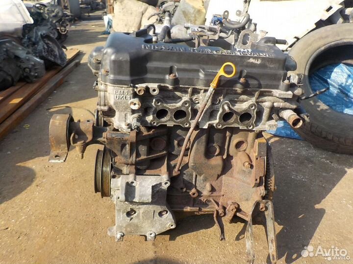Двигатель QG15DE на Nissan Almera N16, 1.5 бензин