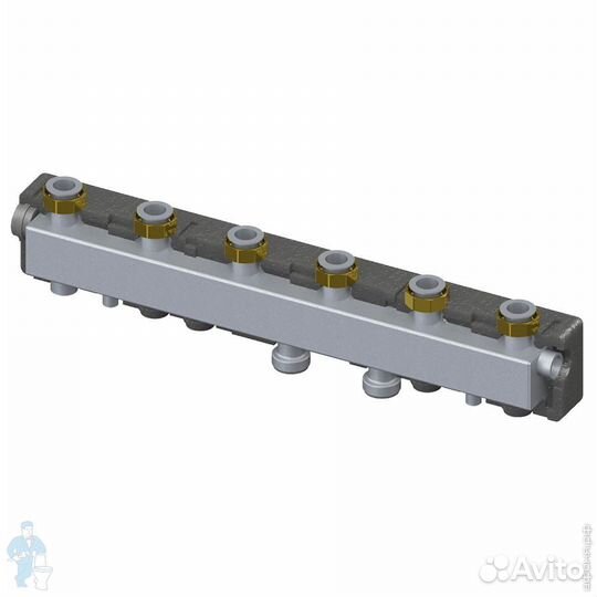 Гребенка elsen DN25 3 контура, в теплоизоляции, Q3