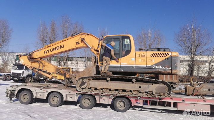 Перевозка негабаритных грузов - аренда трала