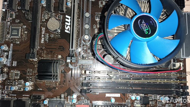 Msi z270 a pro +Intel core i5 7500 +8gb ram