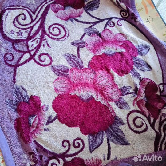 Плед покрывало теплый 147на 190