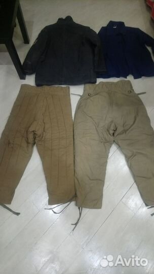 Штаны зимние рабочие ватник и танкистские