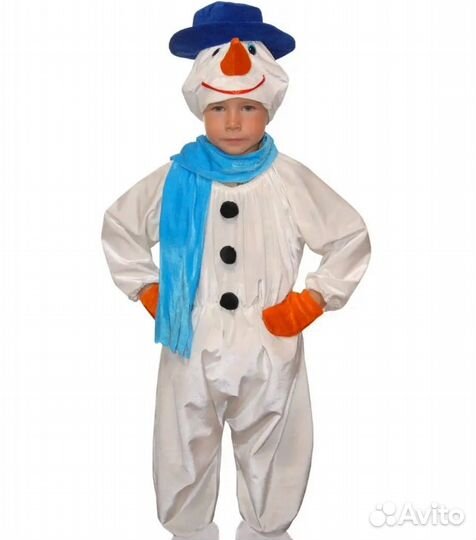 Карнавальный костюм снеговик