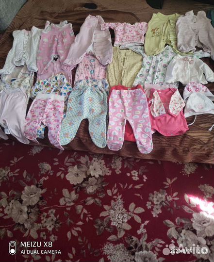 Боди для девочки Ползунки распашонки