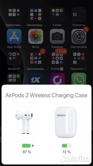 Качественная и точная копия Airpods 2