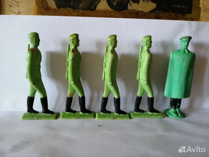 Солдатики СССР Колкий пластик Прогресс