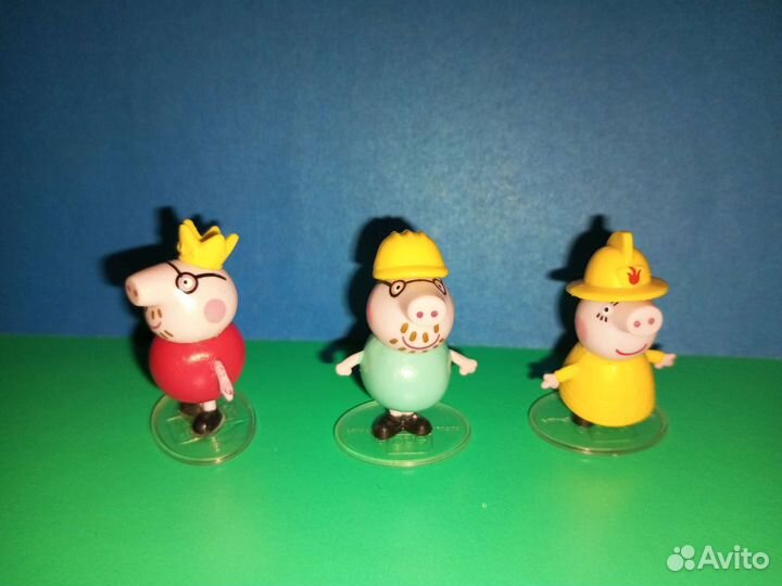 Свинка Пеппа фигурки Чупа Чупс