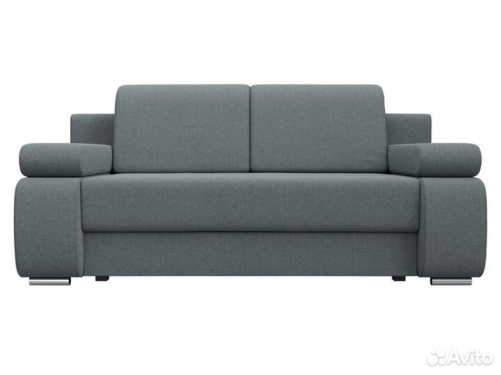 Диван прямой Денвер, рогожка, амур серый. Москва